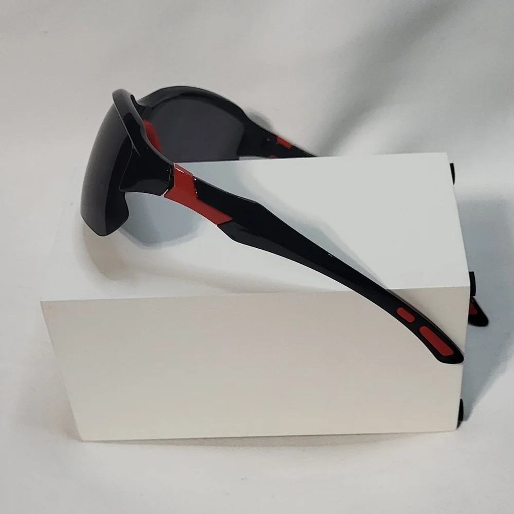 Men's Black/Red Square Shaped Windproof Sunglasses/Goggles- Brand New